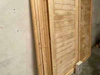 Dubbele deur in kozijn - 224x210 cm - afbeelding 3 van  6