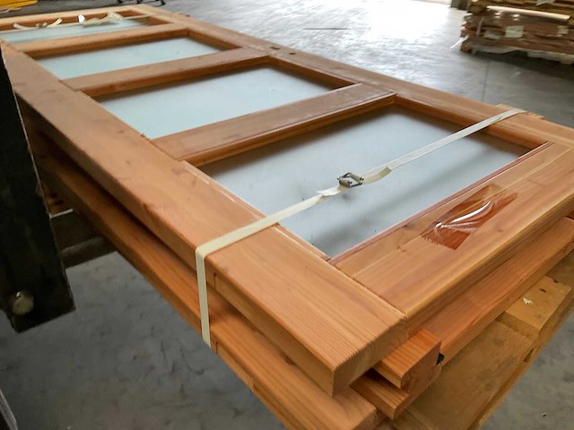 Dubbele deur in kozijn 202x169 cm - afbeelding 3 van  12