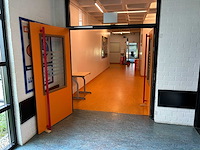 Dubbele deur incl. deurdrammer oranje (2x) - afbeelding 1 van  6