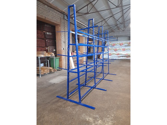 Dubbele draagarmstelling, lengte 385 cm - afbeelding 1 van  9