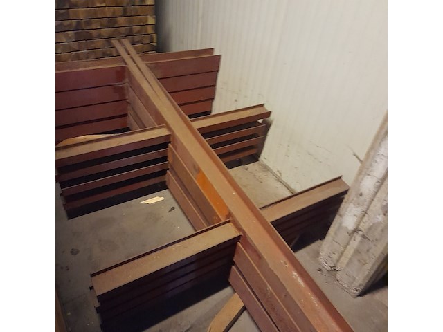 Dubbele draagarmstelling, lengte 475 cm - afbeelding 1 van  9