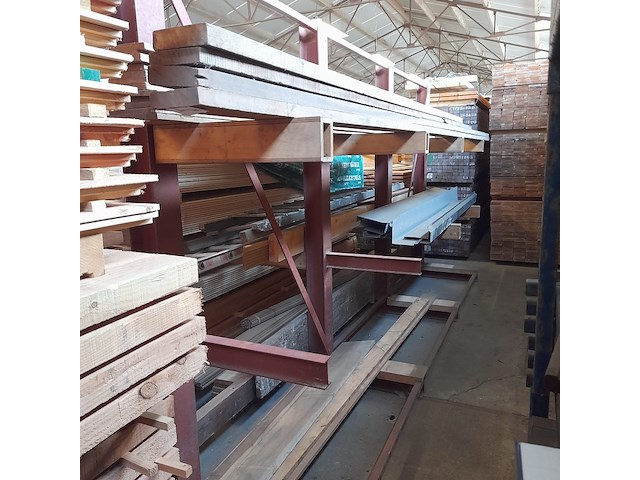 Dubbele draagarmstelling, lengte 475 cm - afbeelding 7 van  9