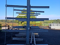 Dubbele draagarmstelling