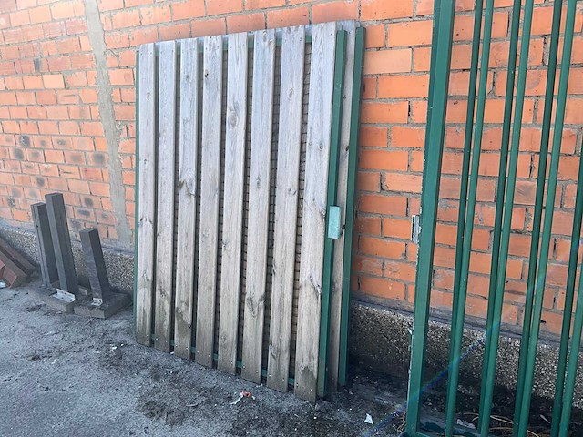 Dubbele draaipoort - afbeelding 1 van  3