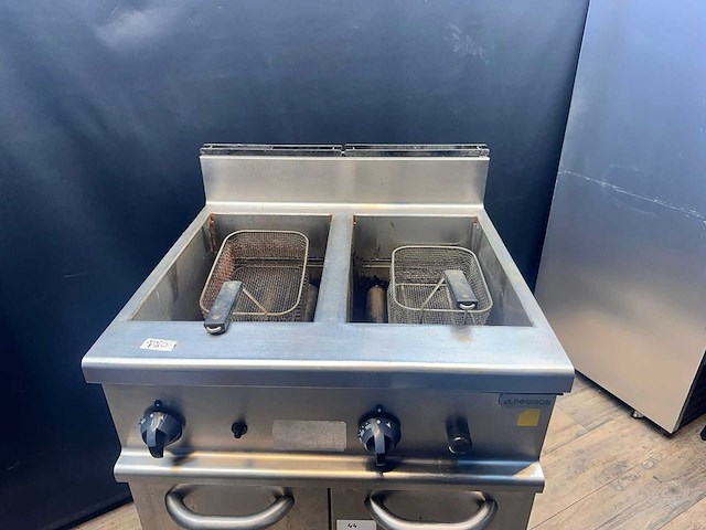 Dubbele gas friteuse - afbeelding 1 van  4