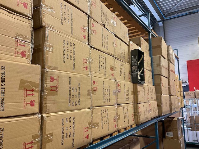 Dubbele horen wanddecoratie (60x) - afbeelding 5 van  5