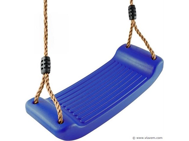 Dubbele houten schommel - afbeelding 1 van  4