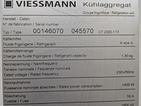 Dubbele koelcel met roldeur viessmann, ct 3000 lidl, ct 2000 113, bouwjaar 2011 - afbeelding 5 van  24