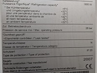 Dubbele koelcel met roldeur viessmann, ct 3000 lidl, ct 2000 113, bouwjaar 2011 - afbeelding 6 van  24