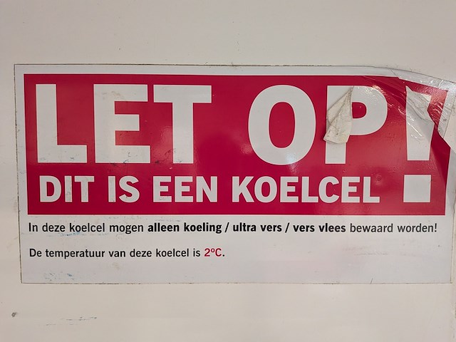 Dubbele koelcel met roldeur viessmann, ct 3000 lidl, ct 2000 113, bouwjaar 2011 - afbeelding 24 van  24