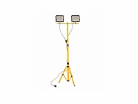 Dubbele ledlamp op statief 20w