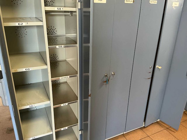 Dubbele lockerkast (13x) - afbeelding 7 van  7
