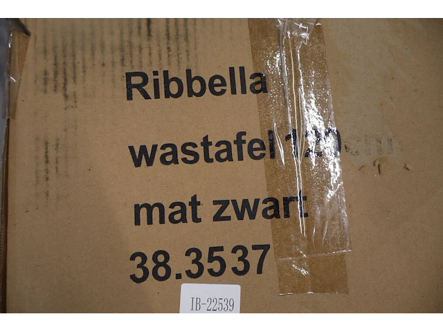 Dubbele meubelwastafel wiesbaden / xellanz, ribbella, zwart - afbeelding 2 van  10