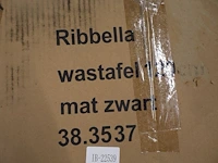 Dubbele meubelwastafel wiesbaden / xellanz, ribbella, zwart - afbeelding 2 van  10