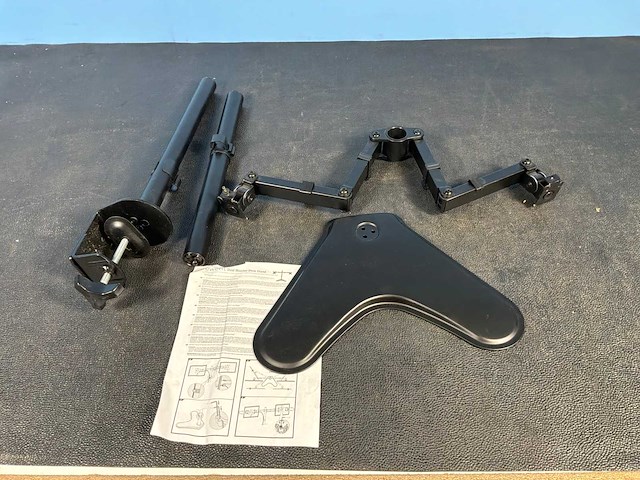 Dubbele monitor steun (5x) - afbeelding 1 van  2