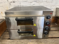 Dubbele pizzaoven, ggm gastro - afbeelding 1 van  6