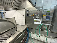 Dubbele proces kookketel 750l met bordes - afbeelding 1 van  9
