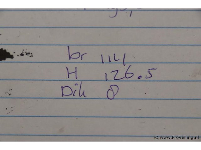 Dubbele raamkozijn - 114x8x126.5cm - afbeelding 6 van  6