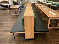 Dubbele restaurantbank