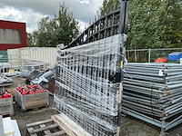 Dubbele sier toegangspoort - afbeelding 3 van  6