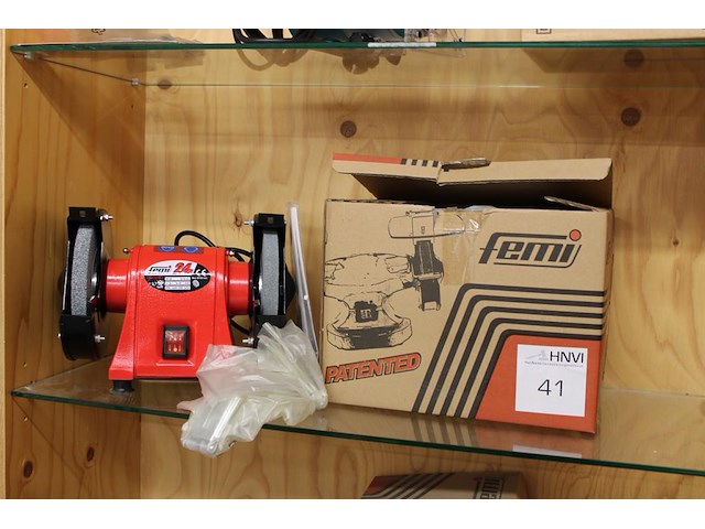 Dubbele slijpmachine femi 24n. nieuw in doos. - afbeelding 1 van  2