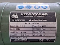 Dubbele slijpsteen op kolom kef, 1036246 - afbeelding 5 van  6