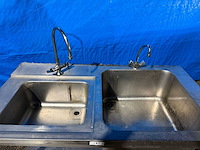 Dubbele spoeltafel - afbeelding 2 van  3