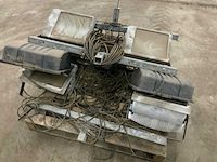 Dubbele terreinlamp armatuur (4x) - afbeelding 1 van  2