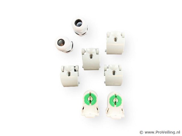 Dubbele tl armatuur 120cm – ip65 waterdicht – fluorescerend frame (x16) - afbeelding 4 van  6