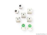 Dubbele tl armatuur 120cm – ip65 waterdicht – fluorescerend frame (x16) - afbeelding 4 van  6