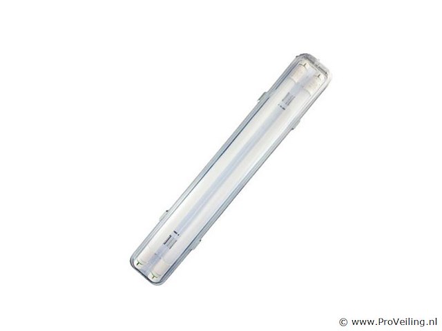 Dubbele tl armatuur 120cm – ip65 waterdicht – fluorescerend frame (x8) - afbeelding 6 van  6