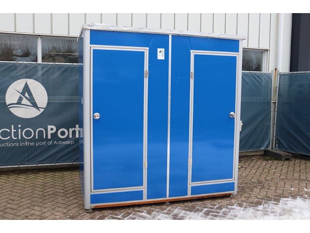 Dubbele toilet- en douchecabine nieuw - afbeelding 1 van  1