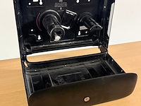 Dubbele toilet dispenser. incl 12 rollen (2400m) tork - afbeelding 3 van  5