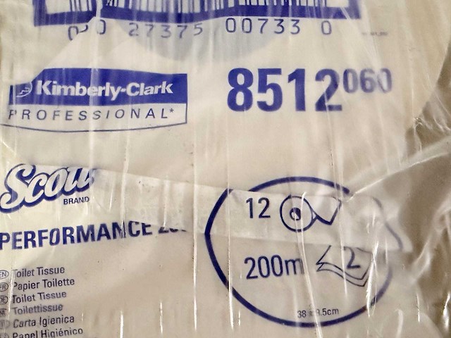 Dubbele toilet dispenser tork incl 12 rollen (2400m) - afbeelding 3 van  3