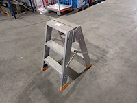 Dubbele trap, 2x3-treeds