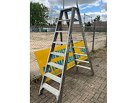 Dubbele trap 2x8-trede - afbeelding 1 van  3