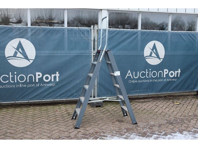 Dubbele trapladder - afbeelding 1 van  1