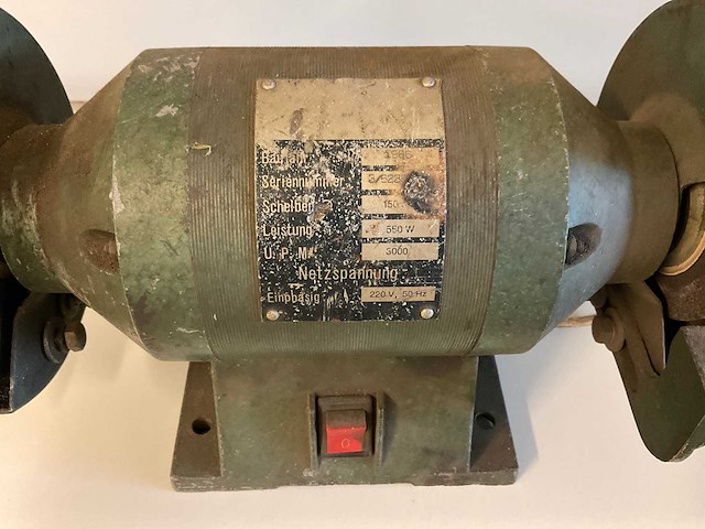 Dubbele werkbankslijpmachine - afbeelding 2 van  4