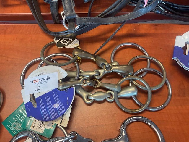 Dubbelgebroken trens (4x) - afbeelding 1 van  2