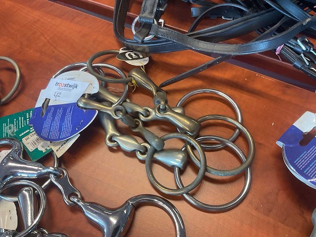 Dubbelgebroken trens (4x) - afbeelding 2 van  2