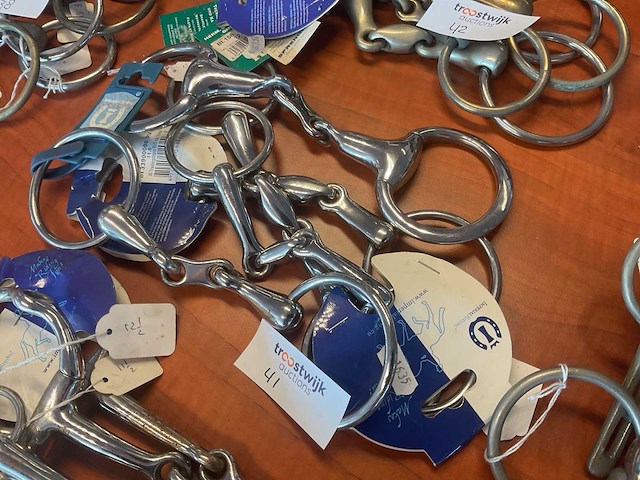 Dubbelgebroken trens (5x) - afbeelding 2 van  2