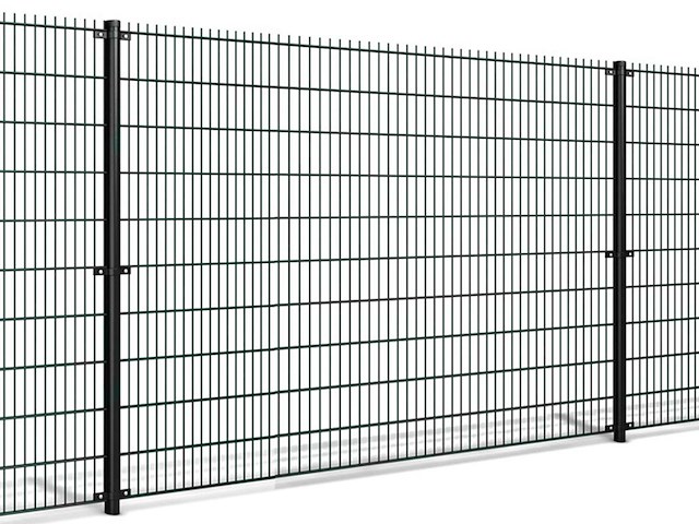 Dubbelstaaf hekwerk zwart 2,03 x 51,4m - afbeelding 1 van  1