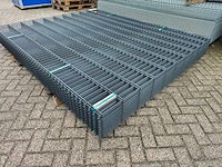 Dubbelstaafs hekwerk 203 cm hoog 8 / 6 / 8 (19x) - afbeelding 2 van  7