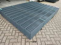 Dubbelstaafs hekwerk 203cm hoog 8 / 6 / 8 (21x) - afbeelding 2 van  6