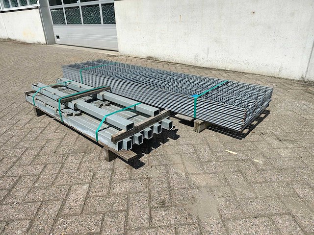 Dubbelstaafs hekwerk gegalvaniseerd 603mm (14x) - afbeelding 4 van  10