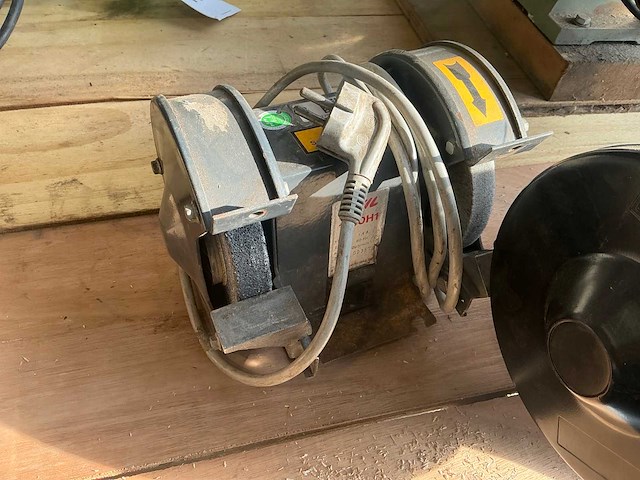 Dubbelsteens slijpmachine (2x) - afbeelding 6 van  6