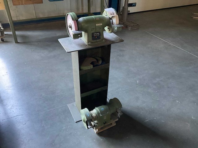 Dubbelsteens slijpmachine (2x) - afbeelding 1 van  5
