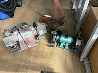 Dubbelsteens slijpmachine (2x) - afbeelding 1 van  6