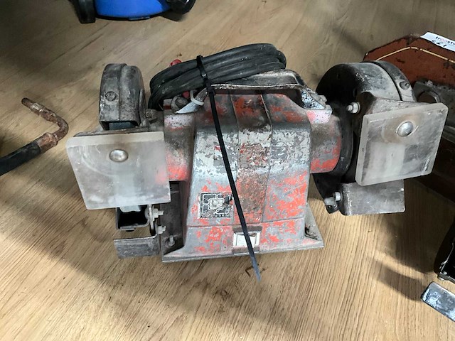 Dubbelsteens slijpmachine (2x) - afbeelding 4 van  6