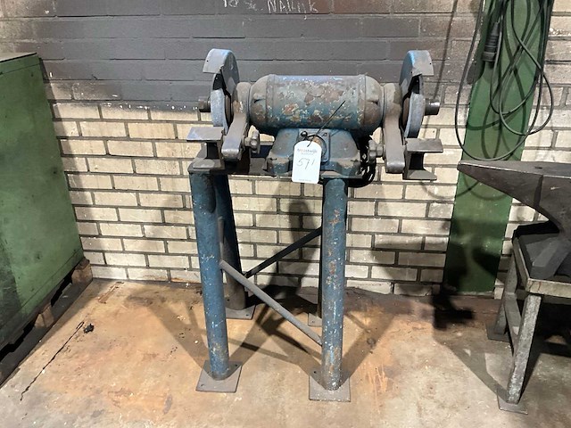 Dubbelsteens slijpmachine - afbeelding 1 van  5